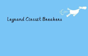 Legrand Circuit Breakers