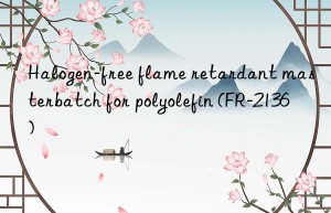 Halogen-free flame retardant masterbatch for polyolefin (FR-2136)