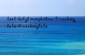 tert-butyl morpholine-3-carboxylate-4-carboxylate