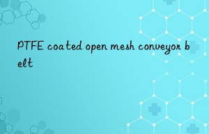 PTFE coated open mesh conveyor belt