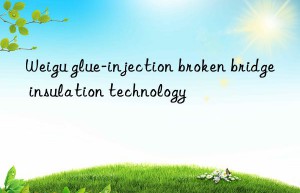 Weigu glue-injection broken bridge insulation technology