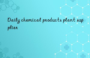 Daily chemical products plant supplier