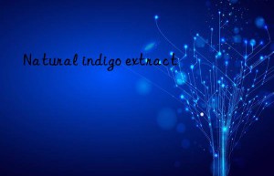 Natural indigo extract