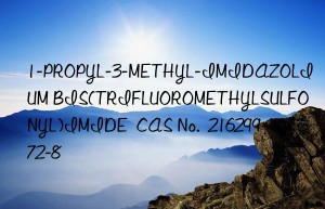 1-PROPYL-3-METHYL-IMIDAZOLIUM BIS(TRIFLUOROMETHYLSULFONYL)IMIDE  CAS No.  216299-72-8