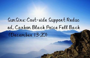 SunSirs: Cost-side Support Reduced, Carbon Black Price Fell Back (December 13-20)