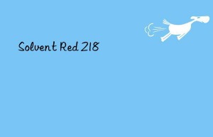 Solvent Red 218