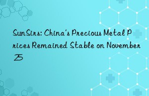 SunSirs: China’s Precious Metal Prices Remained Stable on November 25