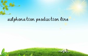 sulphonation production line