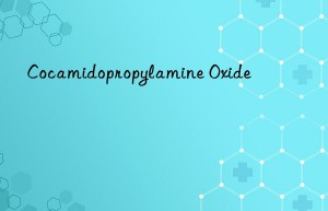 Cocamidopropylamine Oxide