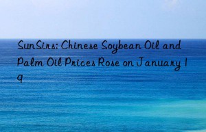 SunSirs: Chinese Soybean Oil and Palm Oil Prices Rose on January 19