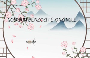 SODIUM BENZOATE GRANULE