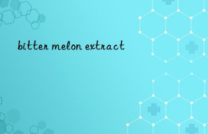 bitter melon extract