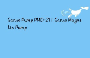 Sanso Pump PMD-211 Sanso Magnetic Pump