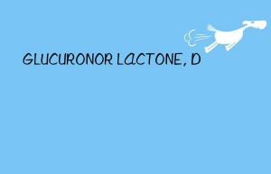 GLUCURONOR LACTONE, D