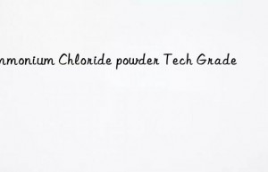 Ammonium Chloride powder Tech Grade