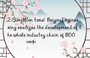 2.15 million tons!  Beiyou Engineering realizes the development of the whole industry chain of BDO