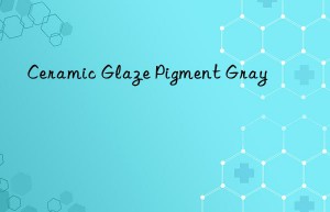 Ceramic Glaze Pigment Gray