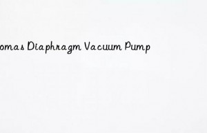 Thomas Diaphragm Vacuum Pump