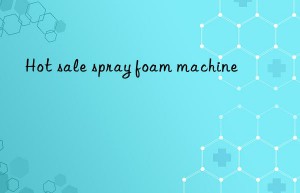 Hot sale spray foam machine