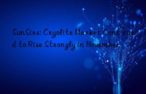 SunSirs: Cryolite Market Continued to Rise Strongly in November