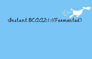 Instant BCAA2:1:1(Fermented)