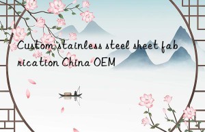 Custom stainless steel sheet fabrication China OEM