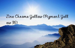 Zine Chrome Yellow (Pigment Yellow 36)