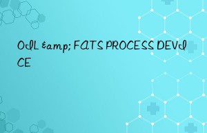 OIL & FATS PROCESS DEVICE