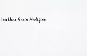 PU Leather Resin Modifier