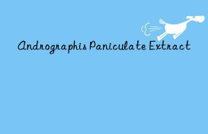 Andrographis Paniculate Extract