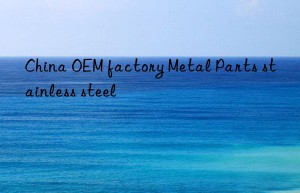 China OEM factory Metal Parts stainless steel