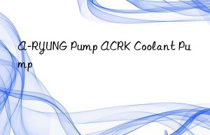 A-RYUNG Pump ACRK Coolant Pump