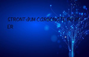 STRONTIUM CARBONATE POWDER