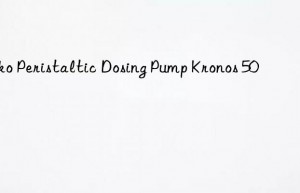 Seko Peristaltic Dosing Pump Kronos 50