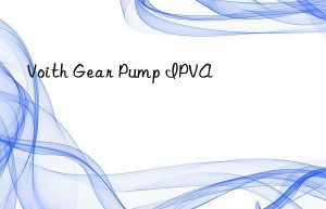 Voith Gear Pump IPVA