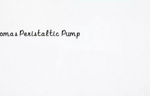 Thomas Peristaltic Pump