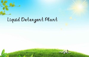 Liquid Detergent Plant