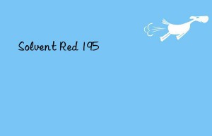 Solvent Red 195