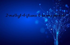 2-methyl-4-fluoro-6-bromo phenol