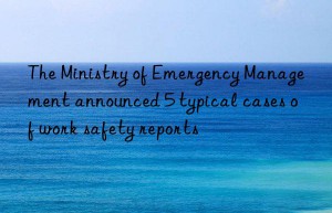 The Ministry of Emergency Management announced 5 typical cases of work safety reports