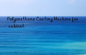 Polyurethane Coating Machine for cabinet