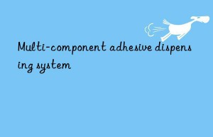 Multi-component adhesive dispensing system