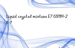 Liquid crystal mixture E7 63789-28-7