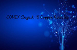 COMEX August 18 Copper Roundup