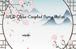 WEG Close-Coupled Pump Motor