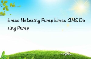 Emec Metering Pump Emec AMS Dosing Pump