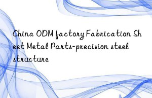 China ODM factory Fabrication Sheet Metal Parts-precision steel structure