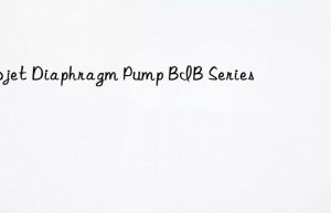 Flojet Diaphragm Pump BIB Series