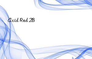 Acid Red 2B