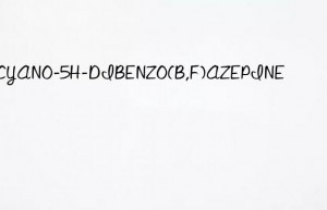 5-CYANO-5H-DIBENZO(B,F)AZEPINE